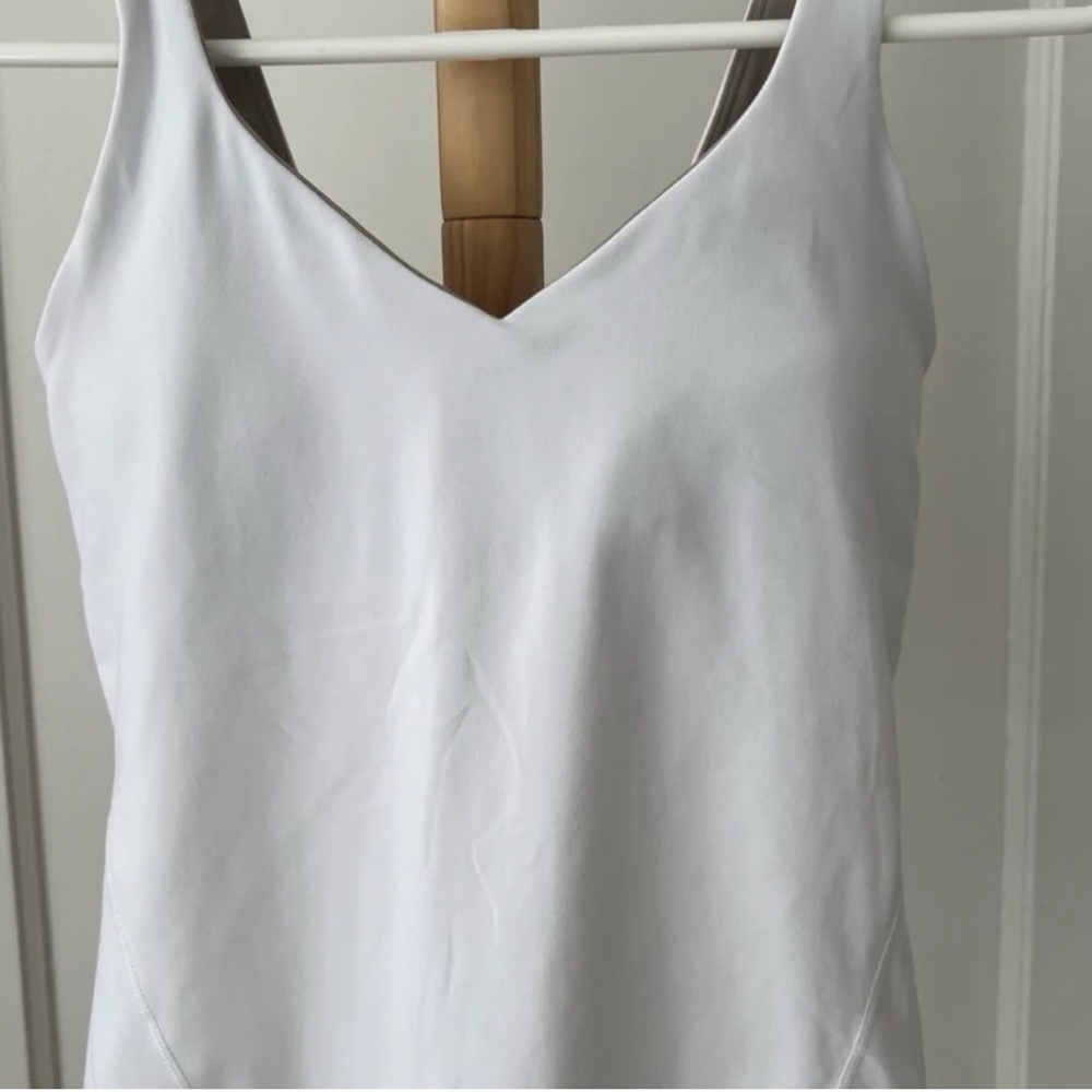 lululemon athletica White Tank Top